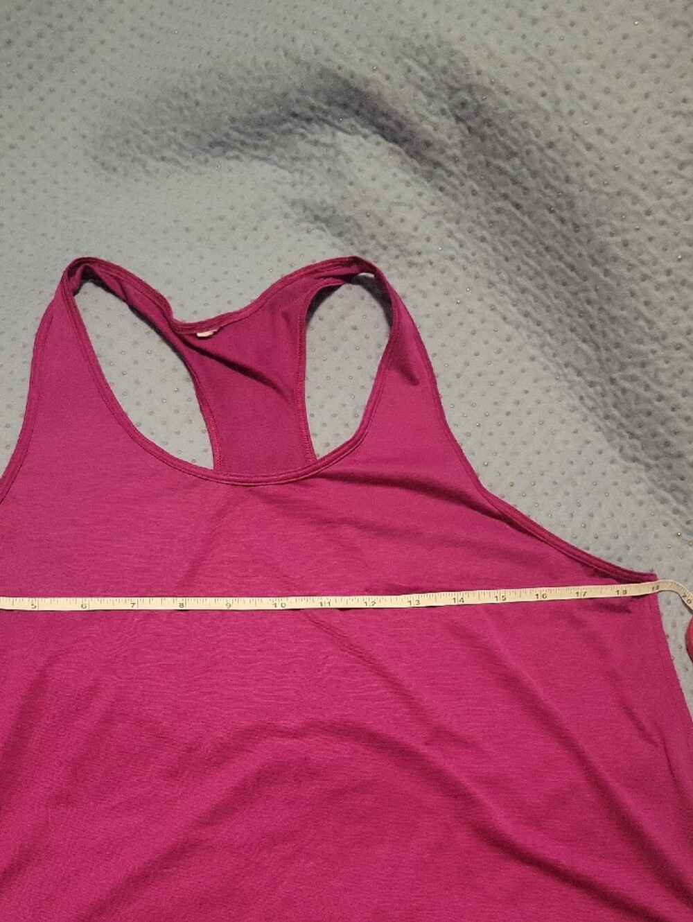 Athleta Fuchsia Racerback Tank - Picture 6 of 6
